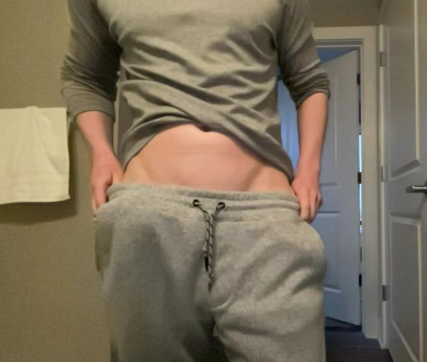 Sweatpants reveal