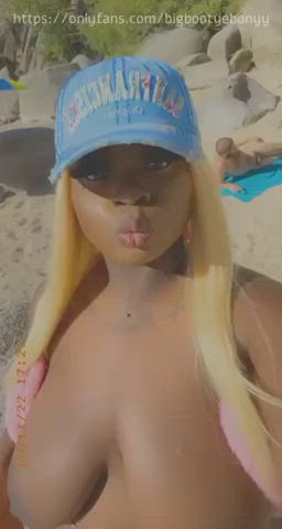 I was the only bbw at the nude beach :)