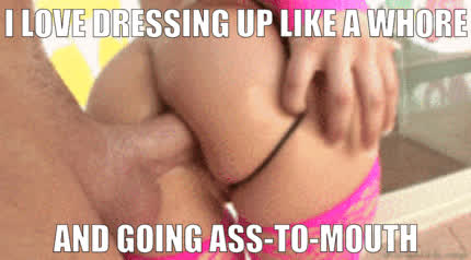 Anal Caption Hardcore Sissy gif