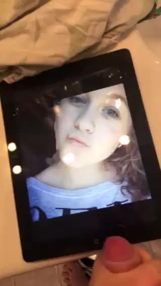 Blonde Cum Cumshot gif