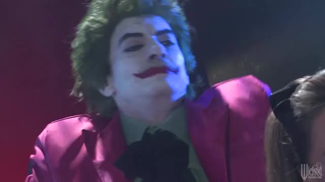 Joker gets blue balls from the Cat! To compensate, he'll need double the twat!
