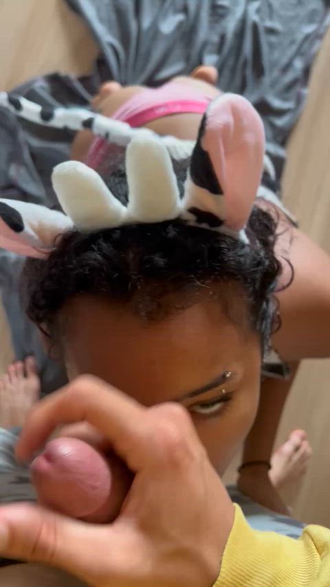 amateur big dick daddyscowgirl teen thepinkcow gif