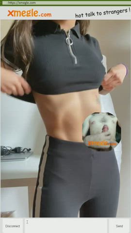 Big Dick Camgirl Flashing Pussy Stranger Teen Tits Webcam gif