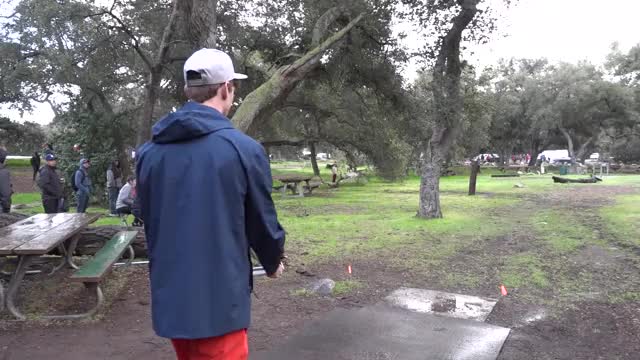 2019 Wintertime Open - Round 3 Adam Hammes hole 17 drive