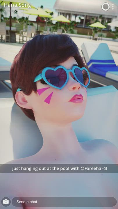 D.va and Pharah - swimming pool (Yeero)
