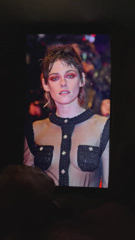 celebrity cum cumshot kristen stewart tribute gif
