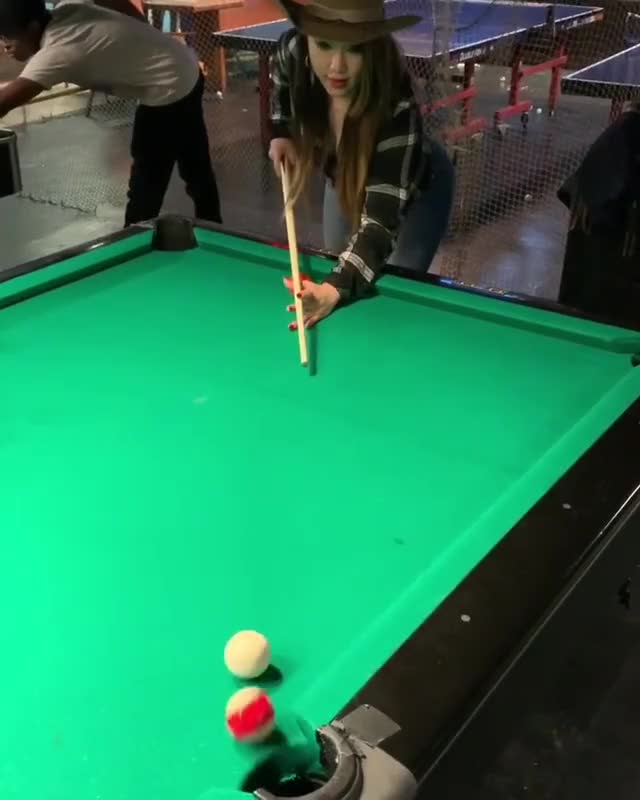 That pool dance ....