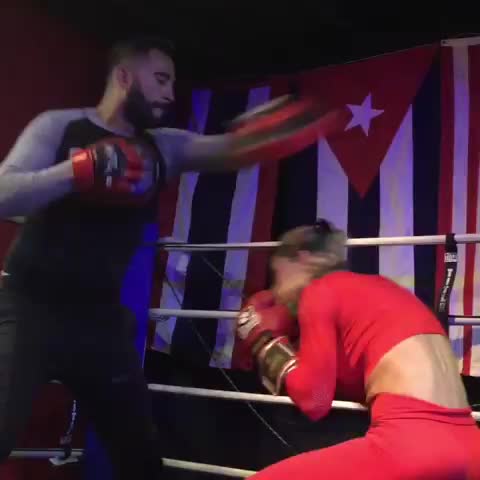 Estos son mis sábados ?? Estoy en amor con boxeo ? Mi casa mi mejor lugar de entrenamiento