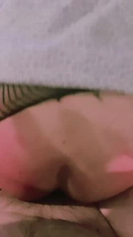Daddy slapped my little clitty after making me ride his big cock 🤤
