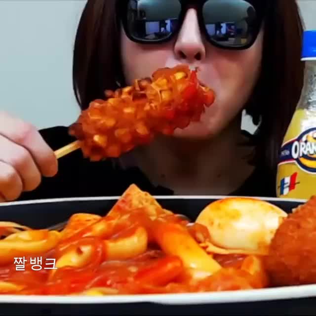 아우라사카_고구마통모짜핫도그 & 모짜렐라핫도그 & 국물떡볶이