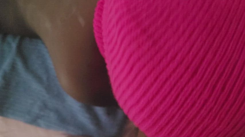bed sex blowjob couple daughter deepthroat facial mask pink sucking tiktok gif
