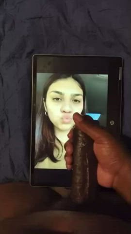 bbc cockslap latina teen tribbing tribute gif