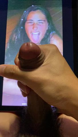 big dick jerk off teen gif