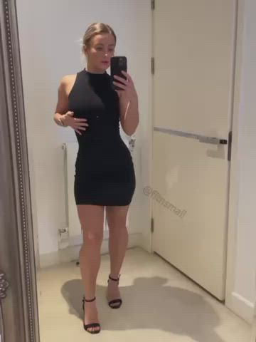 I wear this dress for easy access