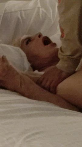 This Cougar loves deep penetration from her cub fans