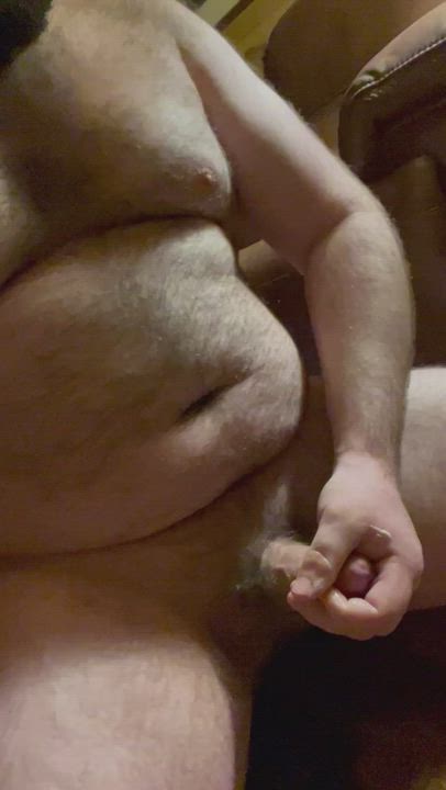 Chubby Male Masturbation Solo gif