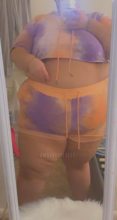 BBW SSBBW Thick Virgin gif