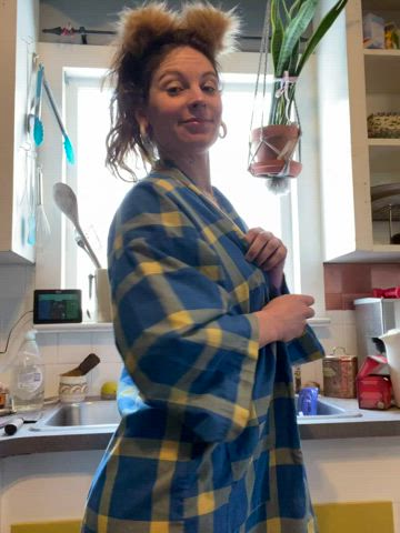 Fox in the kitchen