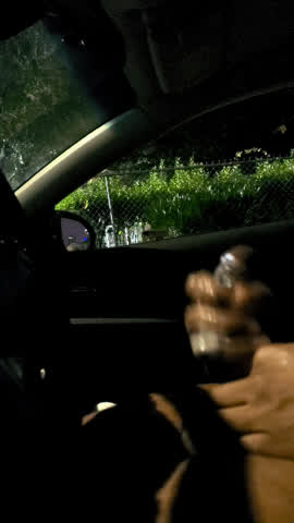 Public Masturbating Caught Big Dick Car gif