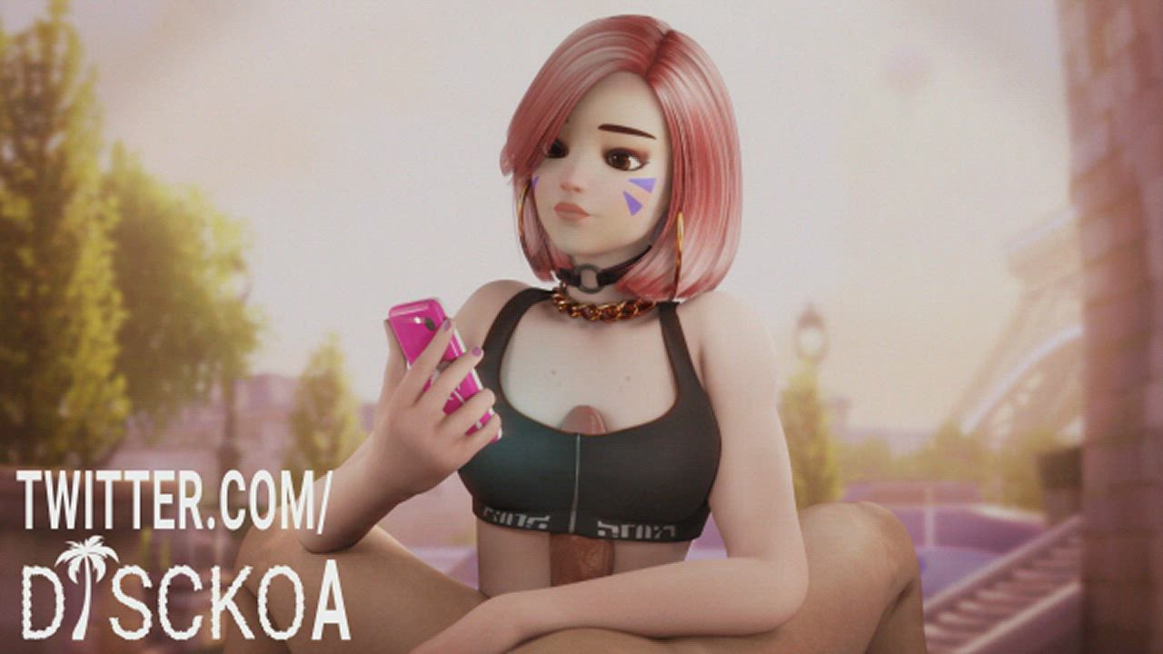 Bouncing Tits Overwatch Titty Fuck gif