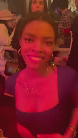 Dancing Ebony Lesbian gif