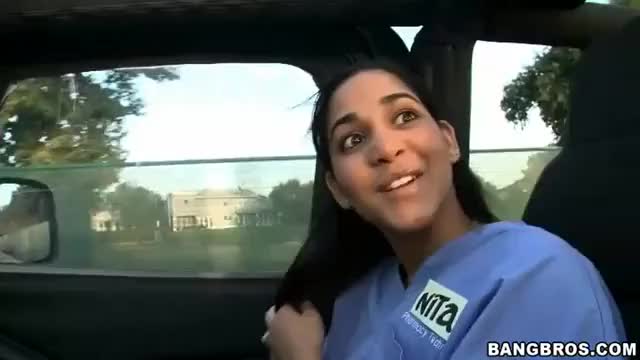 Brunette Gets A Facial