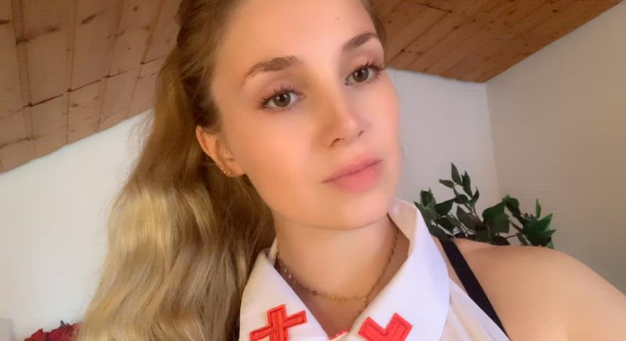 Love my new nurse outfit, i'll put it on only for you