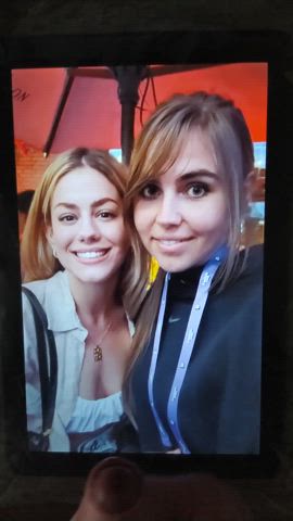 blonde celebrity cum cumshot dana facial gamer girl tiktok tribute gif