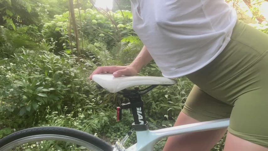 Side of the bike path fun