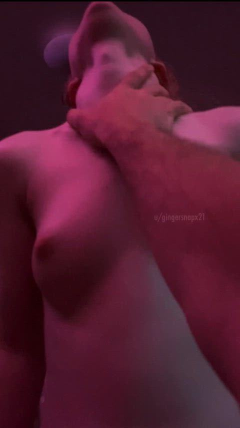 amateur boobs cowgirl redhead riding sex gif