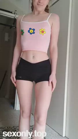 ass barely legal booty onlyfans petite pigtails small tits tattoo teen tiny gif