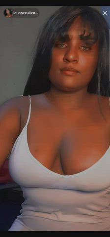 big tits boobs braless ebony nipple nipple piercing nipples nipslip gif