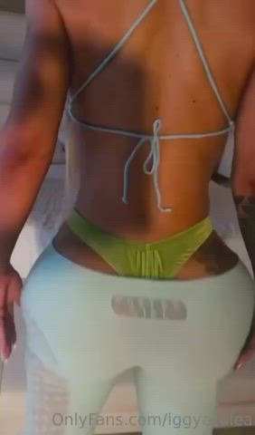 ass bikini bouncing iggy azalea onlyfans shaking thick thong twerking gif