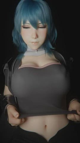 3D Big Tits Rule34 gif
