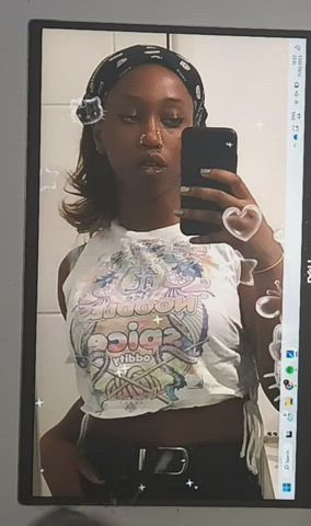 Ebony cumtribute