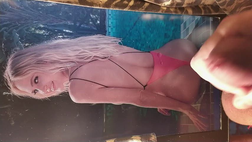 Glukoza in mini bikini cum tribute by yaichkict