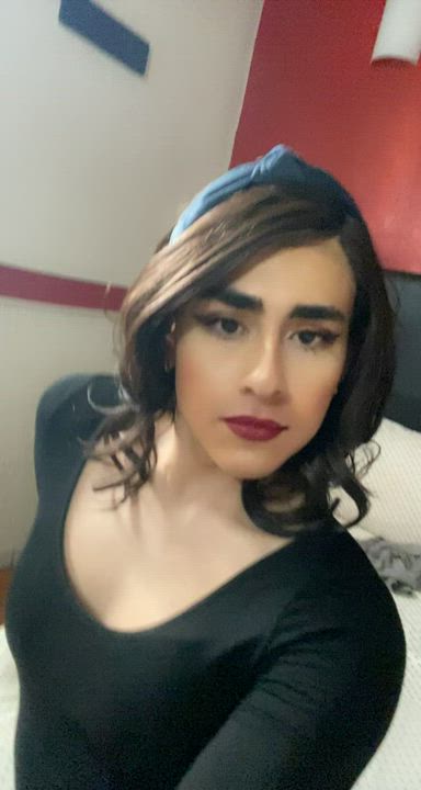Crossdressing Latina Teen gif