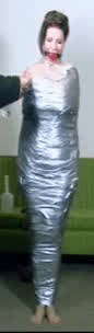 BDSM Ball Gagged Bondage gif