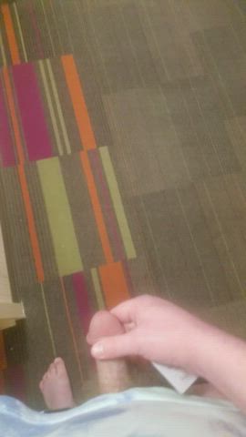 Came in a hotel hallway for the first time, it was so hot! 😈