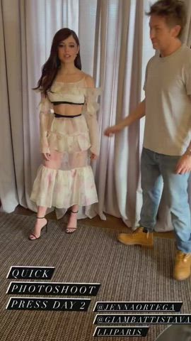 belly button jenna latina gif