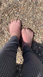 Dirty soles are still cute!