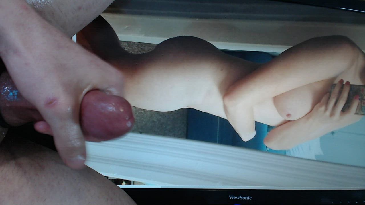 cock jerk off tribute gif