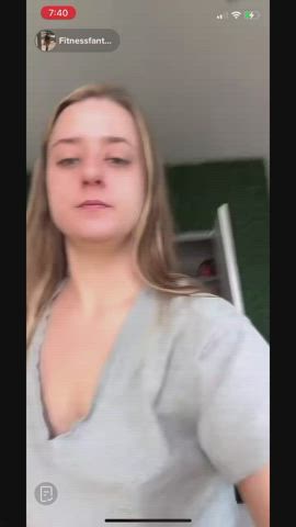 accidental nipple nipslip tiktok gif