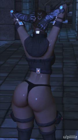 ass babe big ass milf nsfw pawg solo thick thong gif