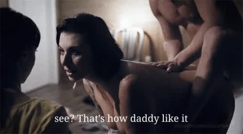 caption daddy daughter taboo gif