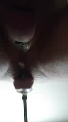Creaming on my sex machine
