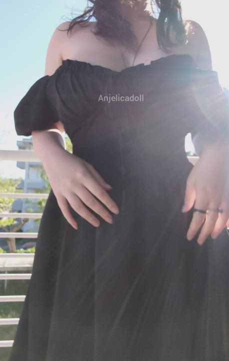 Would you like to be the neighbour of a horny goth girl?