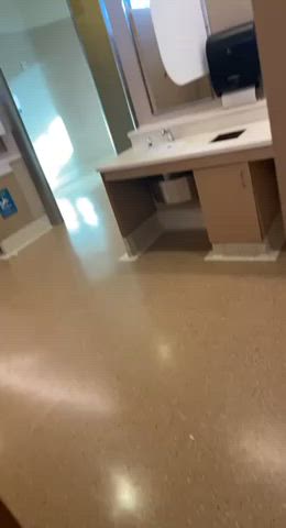 N (24) getting naked in the airport bathroom pt 1