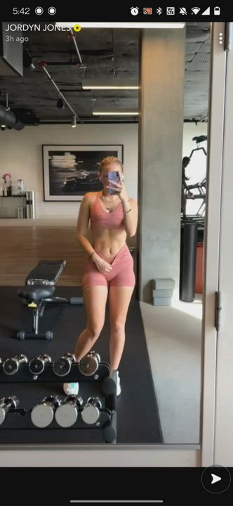 Camel Toe Leggings Workout gif