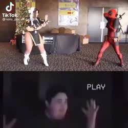 Who is the female cosplyer and where can I find original video?